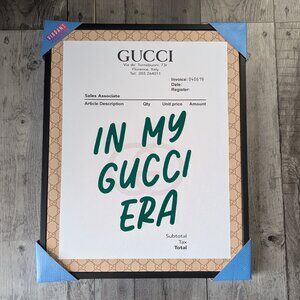 Wall Print - "In My Era" Fashion Lux, 20 x 16, Swifty + Lux Fan Art